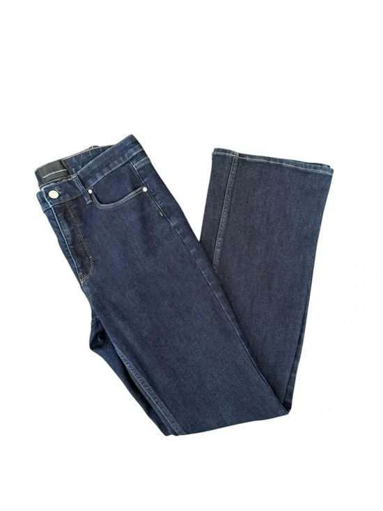 WHBM Women’s High Rise Dark Wash Sculpt Skinny Flare Jeans Size 8 Stretch - Picture 16 of 16